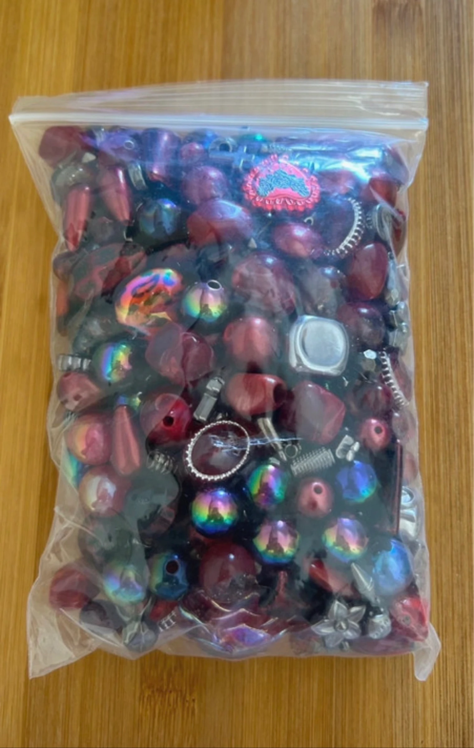 Rode en zwarte acrylbessen 600ml – photo 4